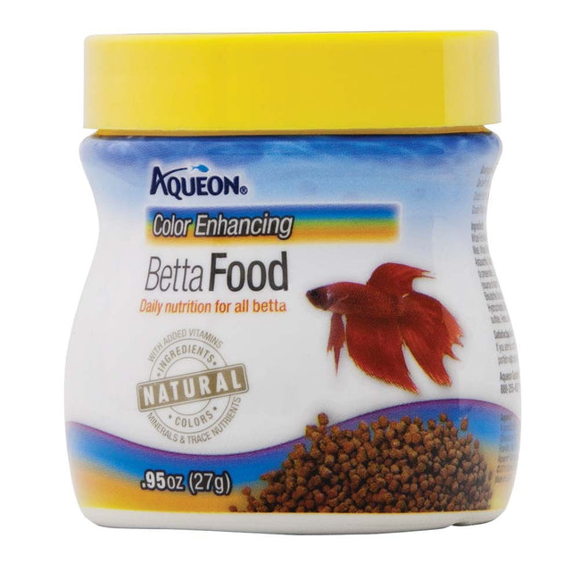 Aqueon Betta Color Enhancing Pellet Fish Food