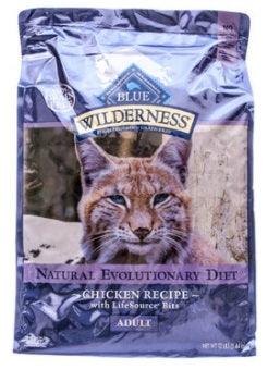 Blue Wilderness Natural Evolutionary Diet (Adult Cats), Chicken Recipe