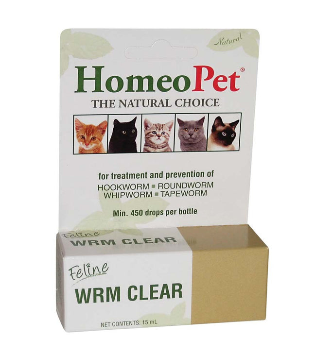 HomeoPet Feline WRM Clear