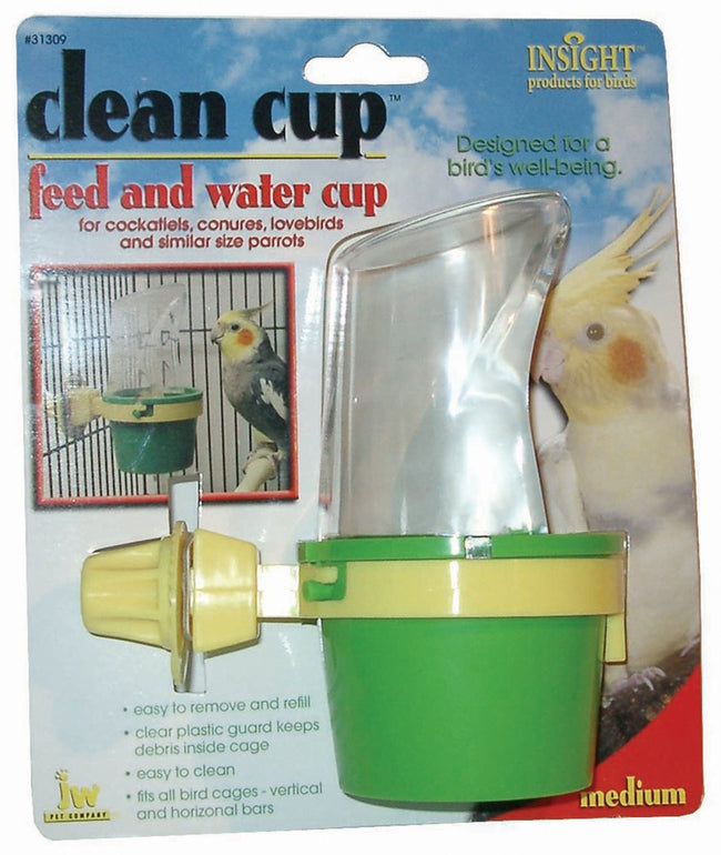JW Clean Cup Feeder and Water Cup Medium