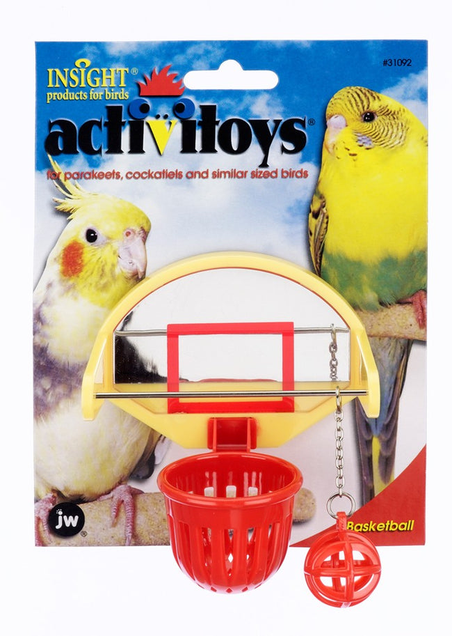 JW ActiviToy Birdie Basketball Bird Toy Small/Medium