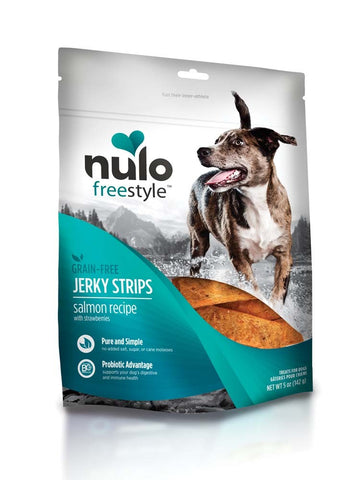 Nulo FreeStyle Jerky Strip Duck with Plum Training Treats
