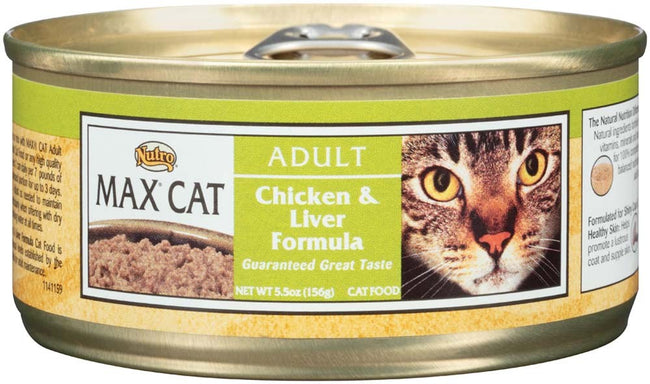 Max Chicken & Liver Formula Cat Food