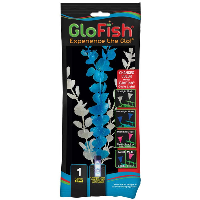 Tetra GloFish Color-Changing Blue Large Plant