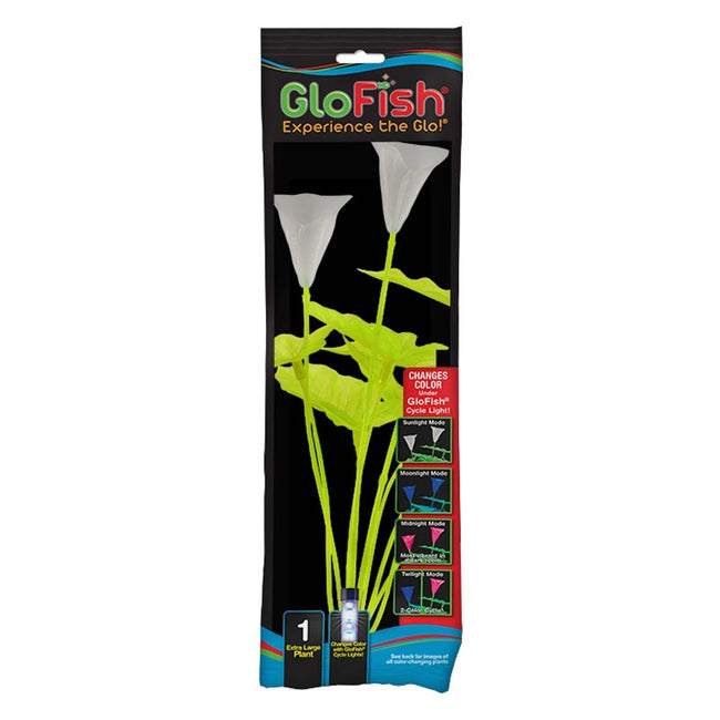 Tetra GloFish Color-Changing Green X-Large Plant