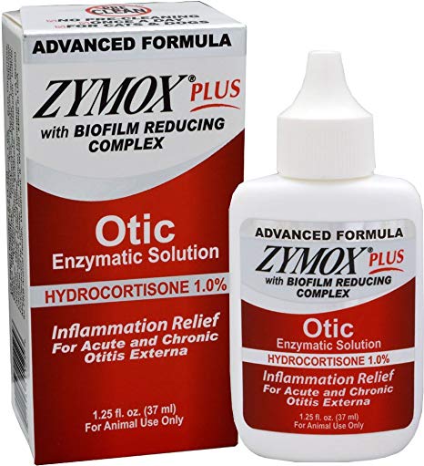 Zymox Otic Plus w/ HC Enzymatic Solution